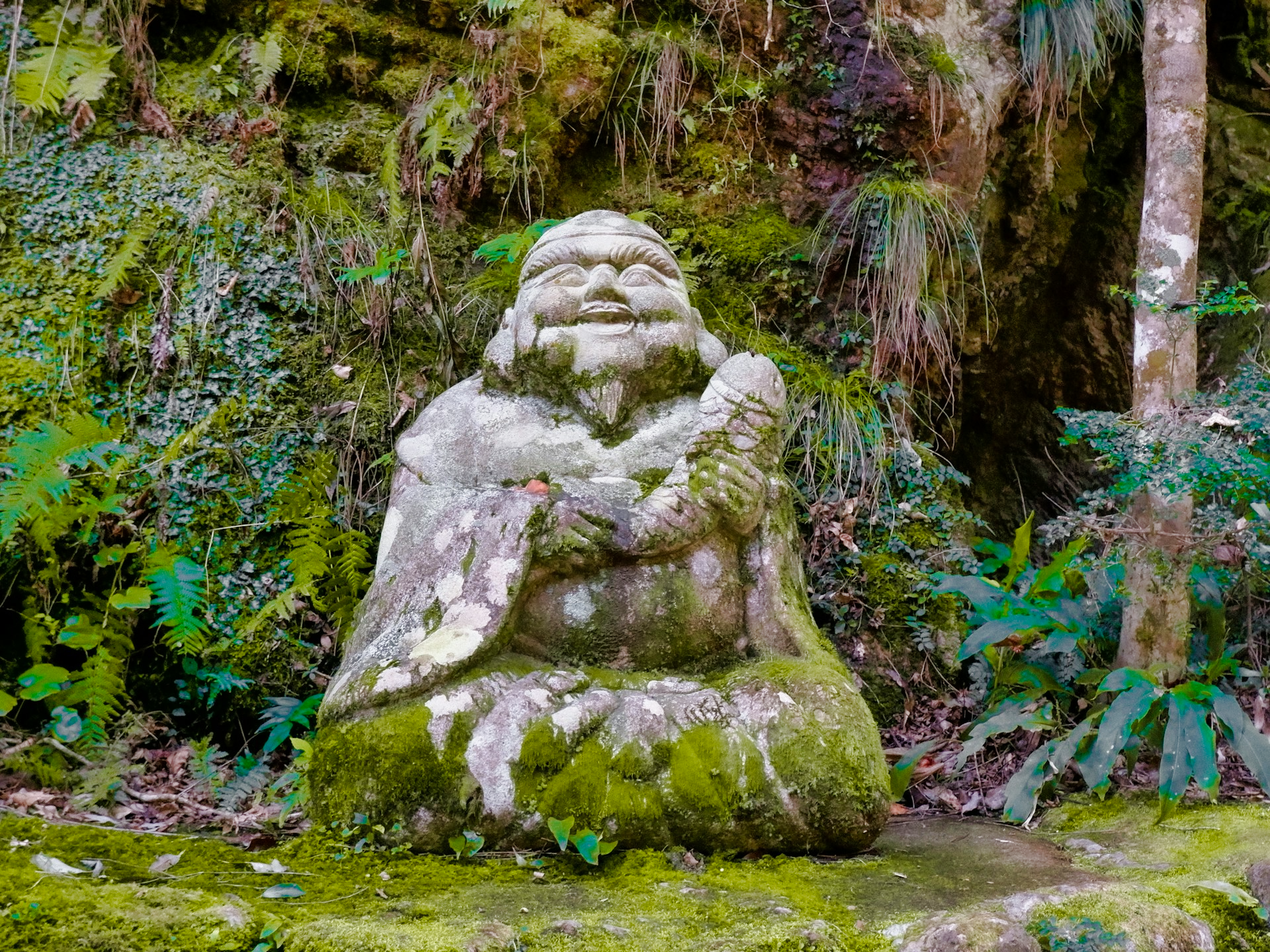 A Statue of Ebisu in Kochi